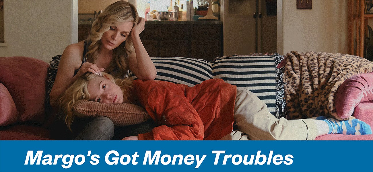 Margo's Got Money Troubles still courtesy of Apple. Mike & Nick & Nick & Alice film still by Heather Beckstead. © 2026 20th Century Studios. &nbsp;All Rights Reserved. Seekers of Infinite Love film still by Tim Suhrstedt. Ready or Not 2: Here I Come film still by Searchlight Pictures/Pief Weyman. 