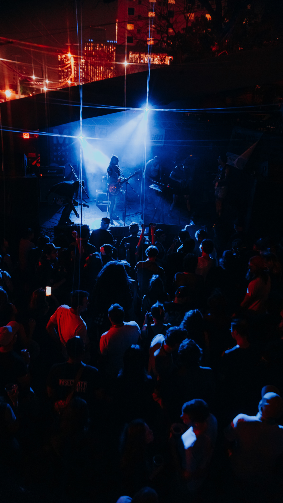 Crowd at Mohawk at BrooklynVegan (Outdoor) Showcase at Mohawk Outdoor on March 14, 2025 in Austin, Texas.