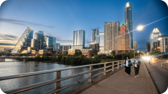 Downtown Austin photo by Tico Mendoza